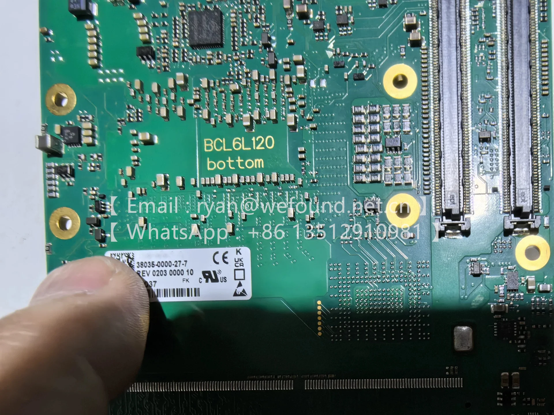 38035-0000-27-7 Scheda integrata su moduli computerizzati BCL6L20