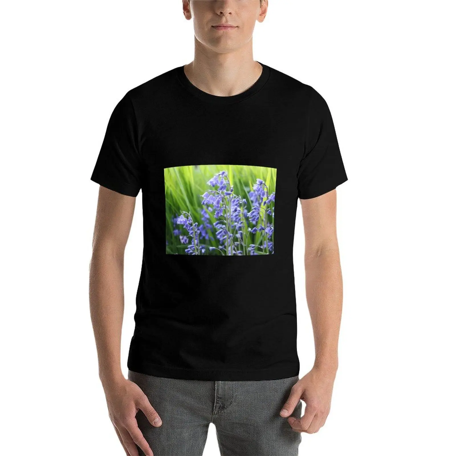 

Bluebells T-Shirt t shirt man plain t shirts for man slim fit T-Shirt