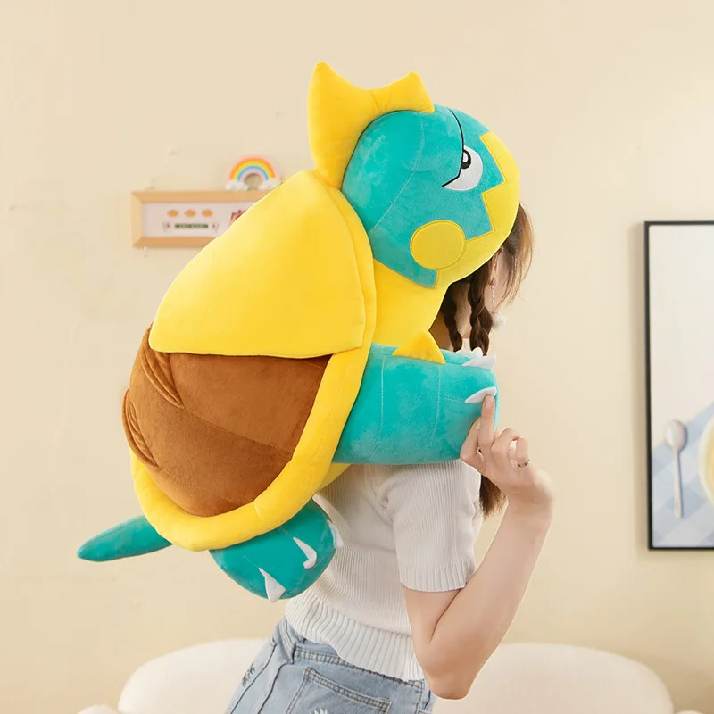 60cm Cartoon Anime Pokémon Drednaw Plush Toy Kawaii Sword and Shield Pikachu Plushies Soft Stuffed Doll Big Size Pillow Kid Gift