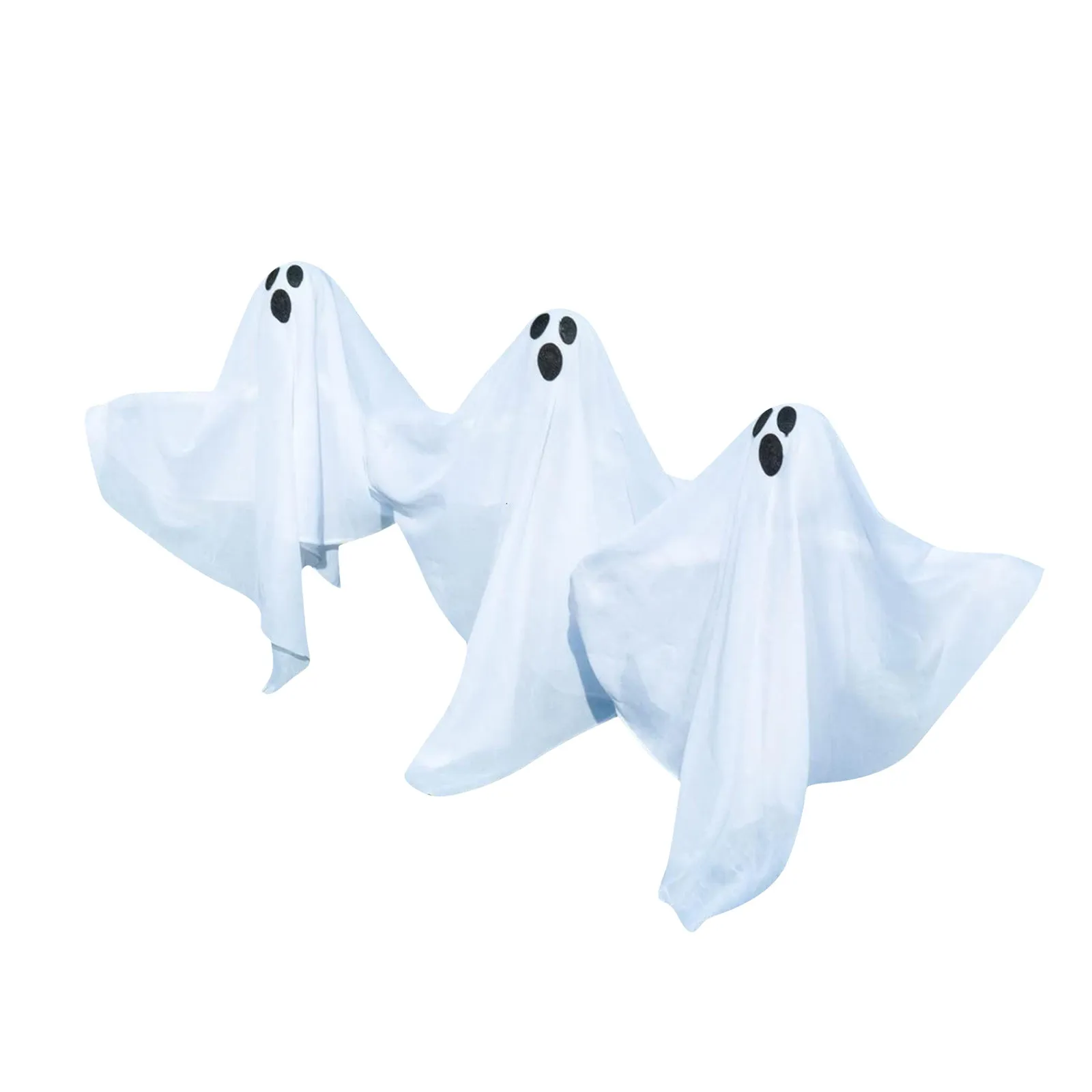 

Реквизит для украшения Хэллоуина, светодиодная подсветка, набор из 3 предметов, уличная вечеринка, трава, земля, вставка, подвеска на Хэллоуин, садовое дерево