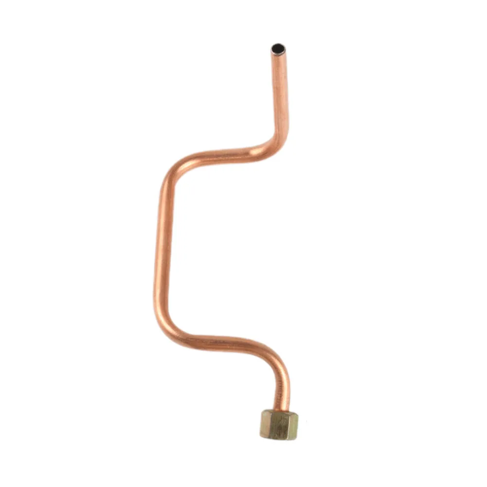 Copper-plated Aluminum Hose Air Compressor Exhaust Tube Difficult-to-access Areas Approx. 240mm Total Length Wide Application