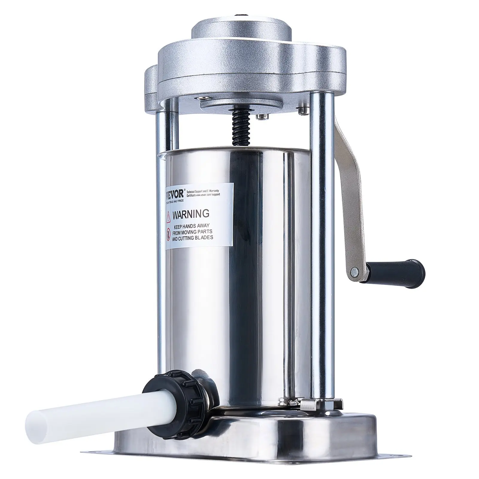 Manual Sausage Stuffer 2 L Vertical Sausage Machine 304 Stainless Steel