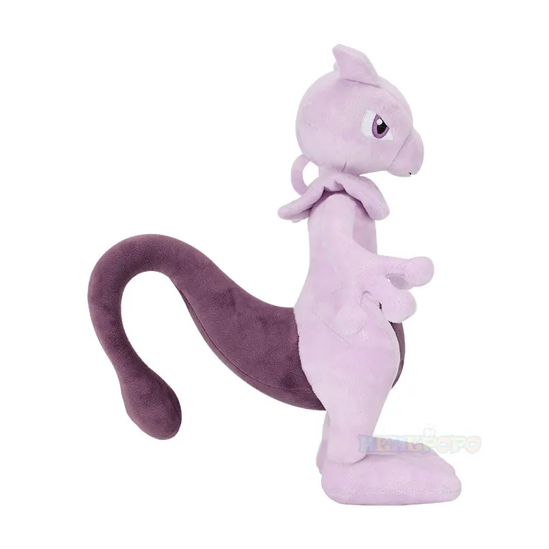 37cm Original Pokemon Mewtwo Plush Anime Soft Stuffed Animal Toy Cartoon Pluche Holiday Birthday Gifts for Children Toy