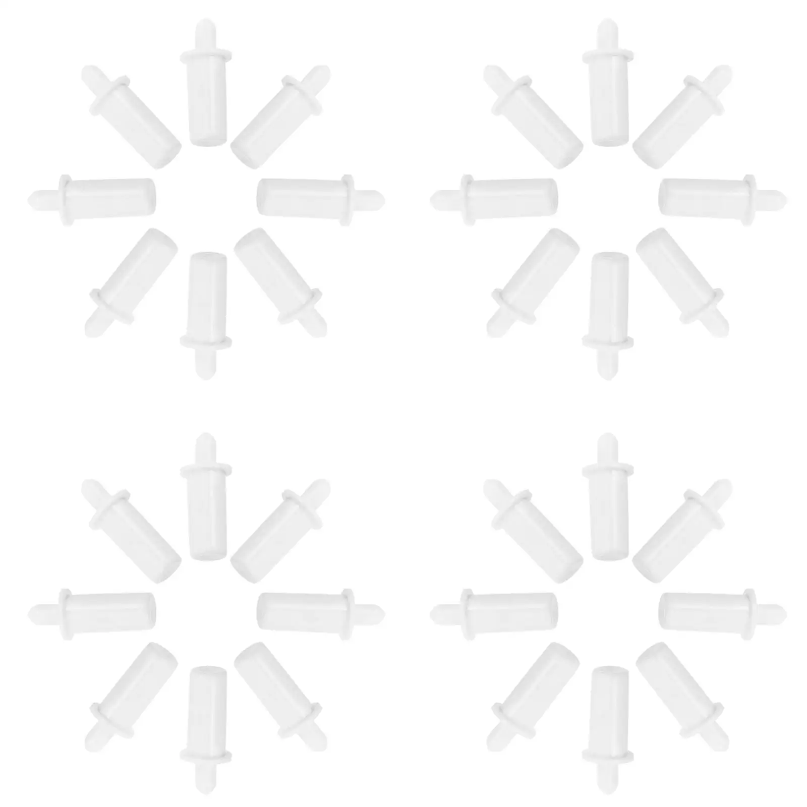 120PCS Perni per tende Persiane per finestre Elementi di fissaggio per tende Perni di riparazione per persiane per finestre Lama mobile Hardware Ferramenta Feritoia Parti a molla