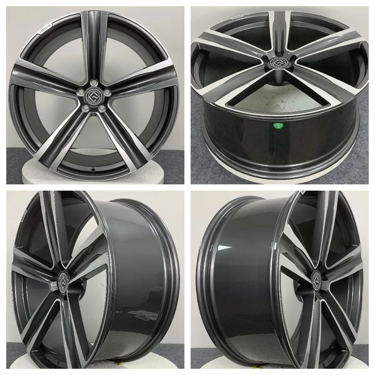 Forged Alloy Wheels for Cars Polished 17-22 Inch 5 Hole Various ET Sizes 25mm 30mm 35mm 40mm PCD Sizes 100mm 98mm