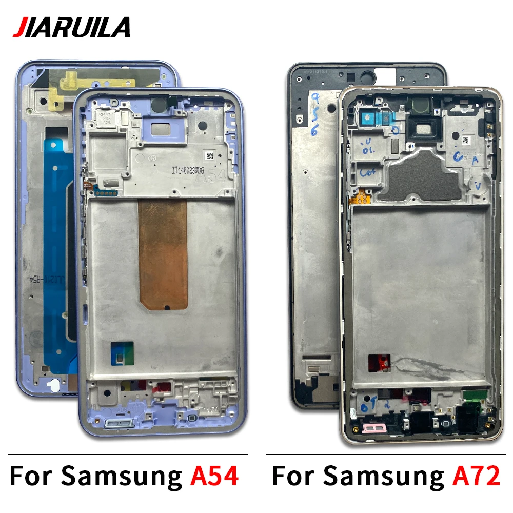 NEW Replacement Front Housing LCD Screen Middle Frame Cover Bezel Plate Parts For Samsung A33 A52 A52S A53 A72