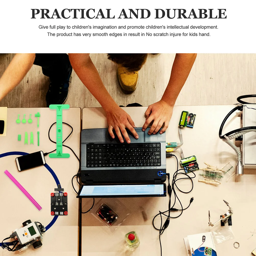 ชุดอุปกรณ์วัดความเร็วลมแบบทำเอง 2 ชุด สำหรับการทดลองวิทยาศาสตร์ การศึกษา วัดความเร็วลม ของเล่นเสริมทักษะนักเรียน