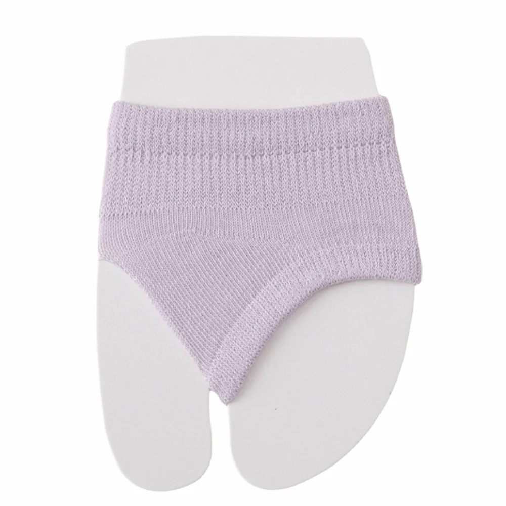 Solid Color Forefoot Pad Socks Breathable Half Foot No Show Socks Skin-Friendly Anti-Blister Toe Separator Socks Casual Wear