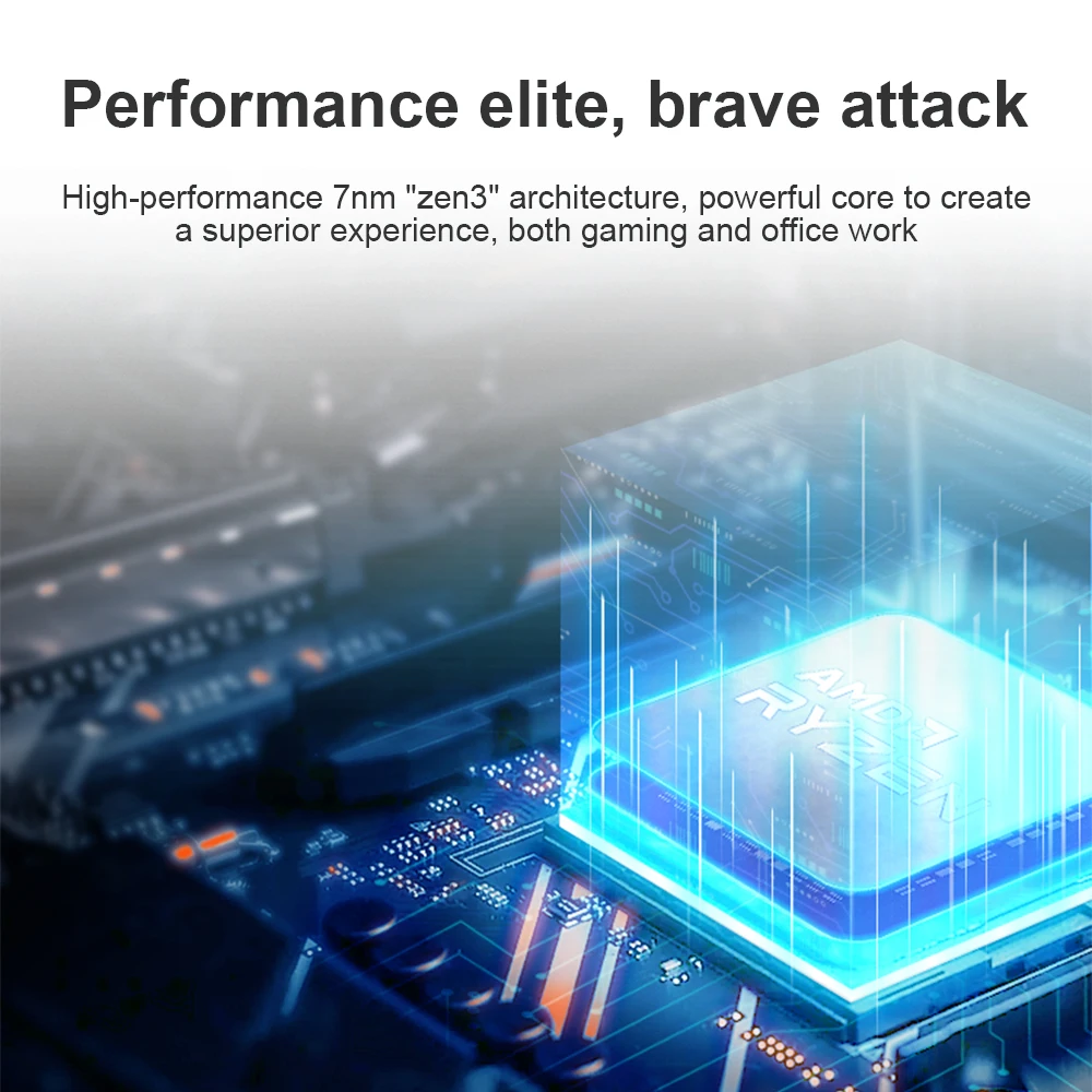 NEW AMD Ryzen 5 5600 R5 5600 3.5 GHz 6-Core 12-Thread CPU Processor 7NM L3=32M 100-000000927 Socket AM4 No Fan image 4