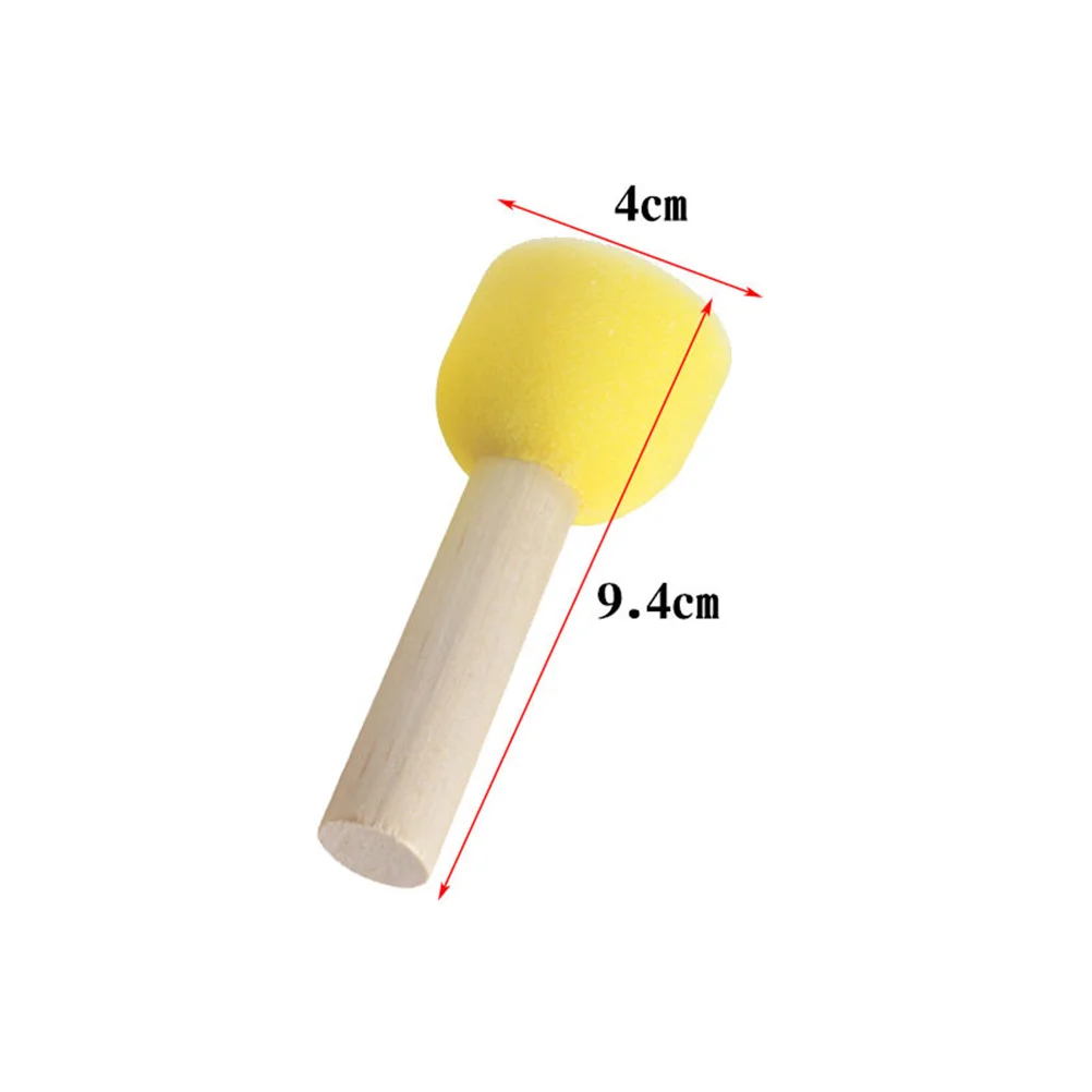 مجموعة إسفنجة رسم يدوية مكونة من 19 قطعة أدوات رسم إبداعية يمكنك صنعها بنفسك للمشروعات الفنية التعليمية المبكرة #5