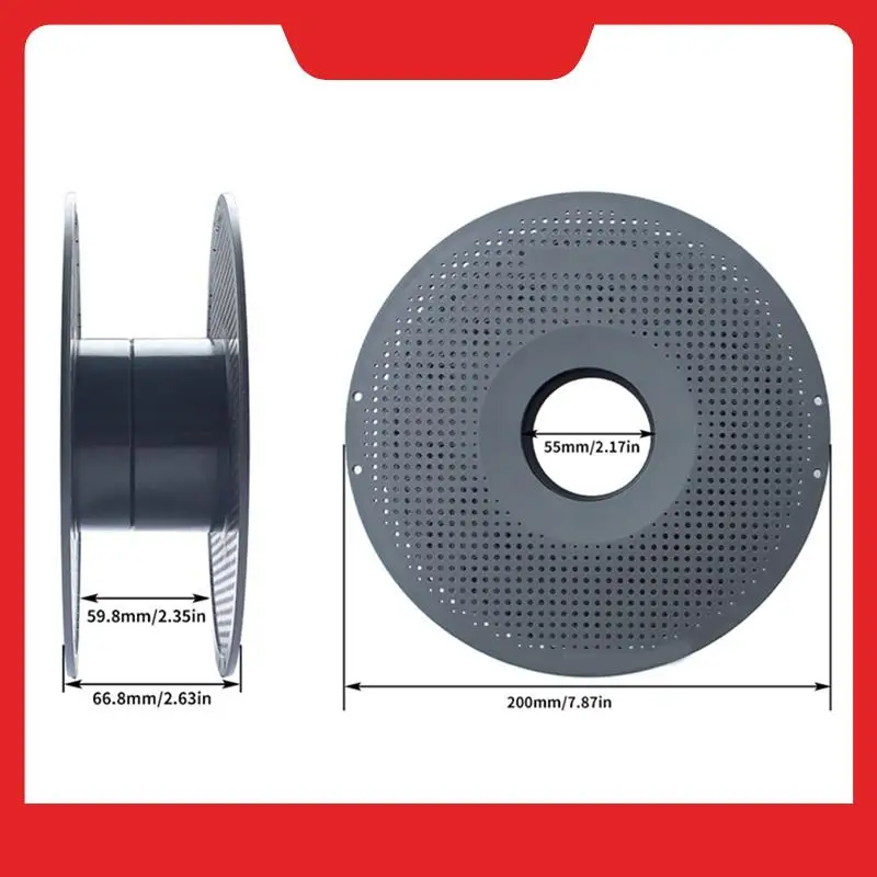 

Высокотемпературная стойка для материалов для 3D-принтера, многоразовый держатель катушки с нитью для повышенной точности печати