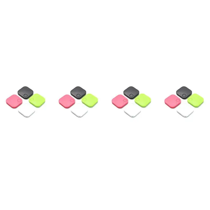 Stylish-4X Bluetooth Smart Tag Finder Tracer Child Pet GPS Locator Alarm Wallet Key Tracker