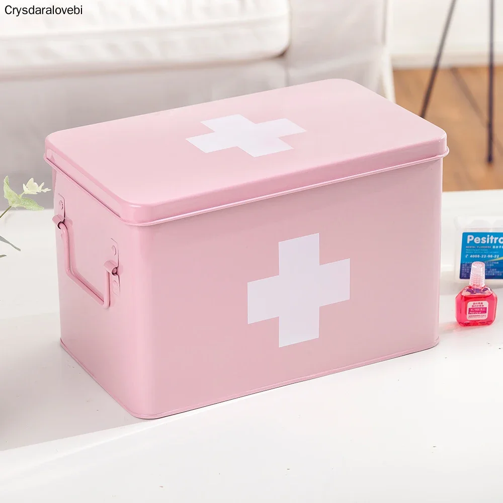 Medicine Box Household Medicine Box Drug Storage Box Child Family Size Portable Outpatient Emergency Medical Kit