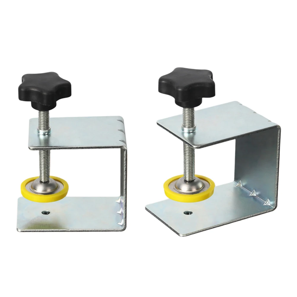 2PCS Woodworking Jig Cabinet Tool Drawer Front Installation Clamp Panel Clips,made Of Electrostatic Spraying Process. Smooth And