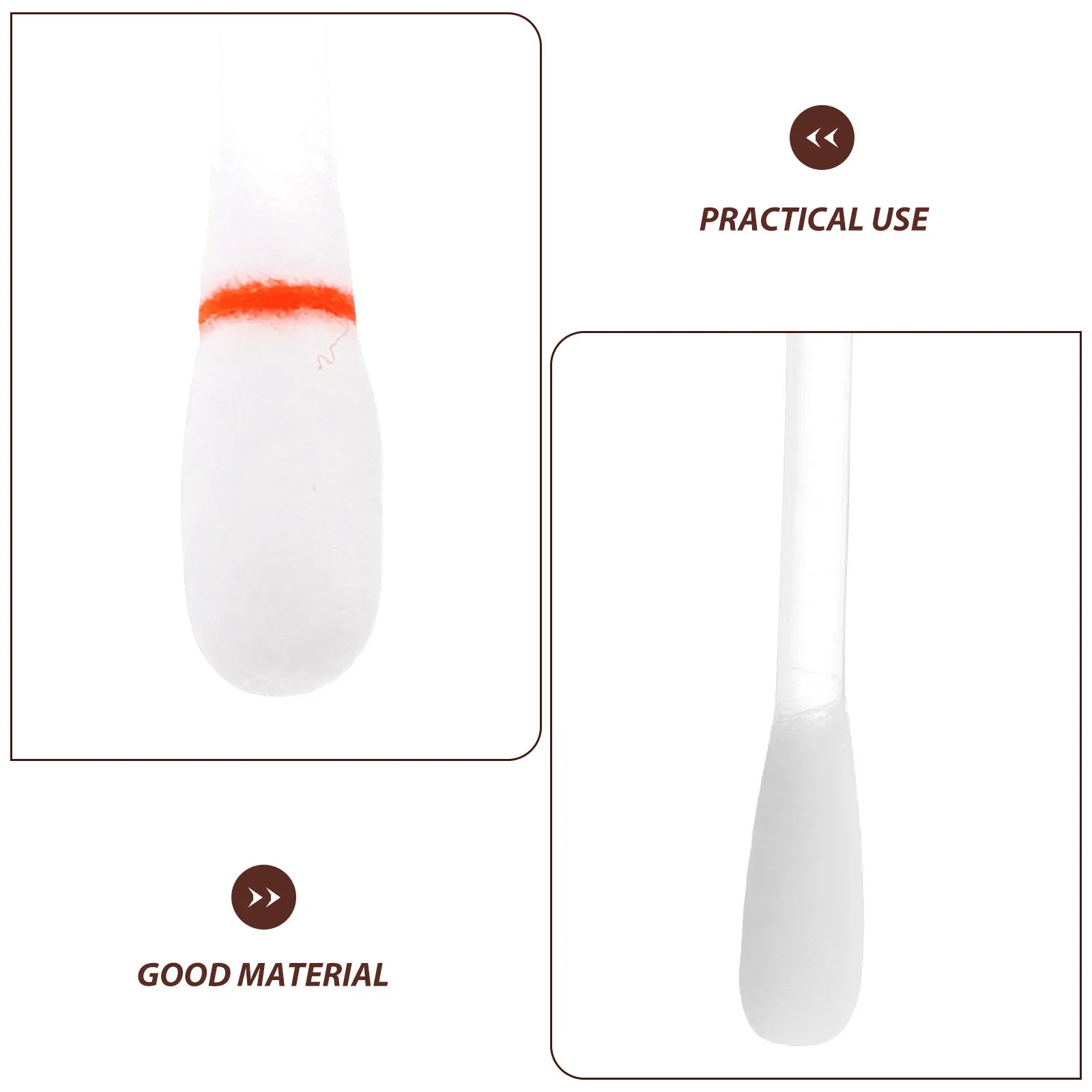 

300Pcs Portable Alcohol Cotton Swabs Single Use Wound Care Sticks Outdoor Emergency Cleaning Supplies Cotton Swab