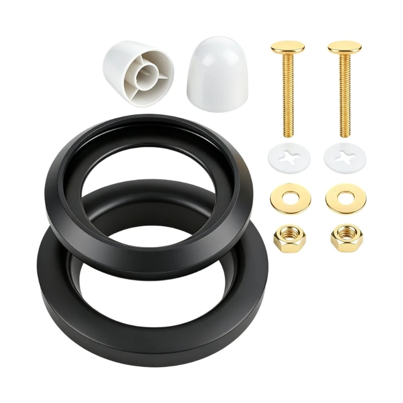 37JE Motorhome Toilet Maintenance with 2 Seal Pieces and Hardware