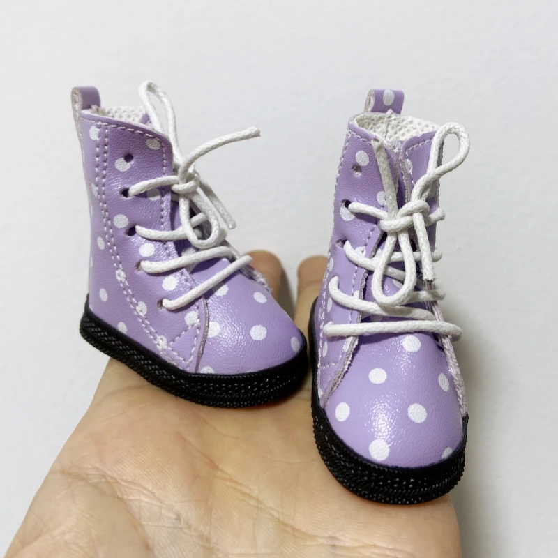 Original 6cm One Fourth Boots For Minifee Paola Reina Dolls Shoes for Corolle Doll 1/4 Sneakers Dolls Accessories For Kids Girls