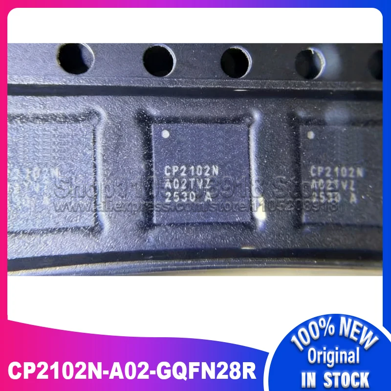 

5~20PCS/LOT CP2102N-A02-GQFN28R CP2102N CP2102N-A02 QFN28 CP2102N-A02-GQFN28 100% New Spot stock