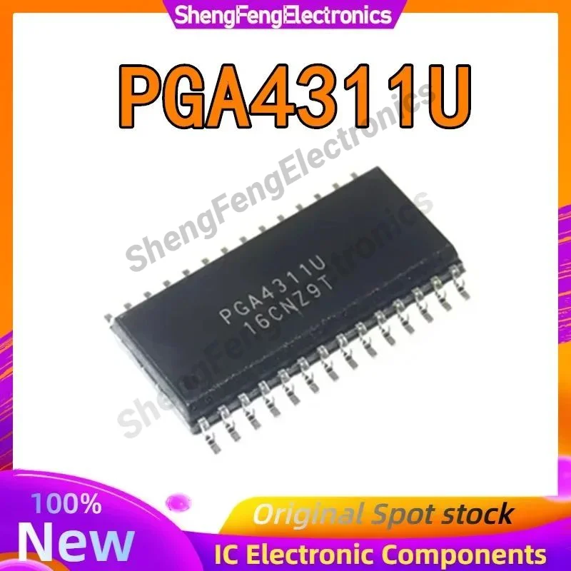 

PGA4311U PGA4311 SOP28 новый оригинальный 4-канальный аудио-контроллер громкости