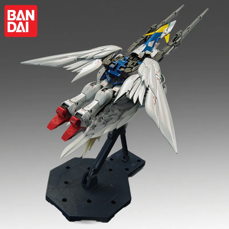 In Stock Bandai Original Mg 1/100 Mg-gundam Wing Gundam Action Figure Model Doll Brand New Boxed Anime Characters Toys Model