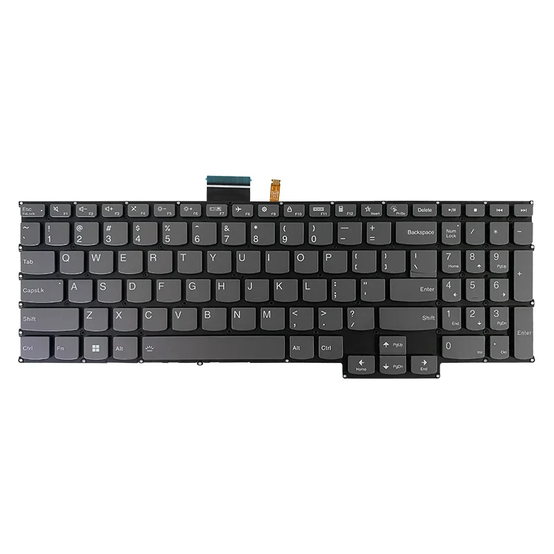 Imagem -02 - Teclado de Substituição para Laptop Compatível para Lenovo Pro 16rtx 16ach 16ihu 2023 Yoga 16s Ach Novo Genuíno 2023