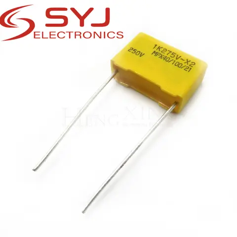 안전 캐패시터 0.1uf 275v 안전 X 캐패시터 104 275v 0.1UF 전기, MPX40/100/21, 10 개