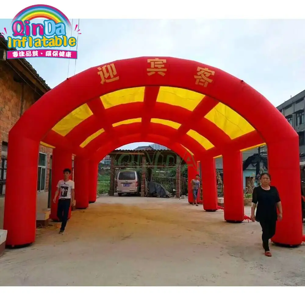 Outdoor Giant Customize Size/Color Inflatable Arch Tent For Wedding Event Party
