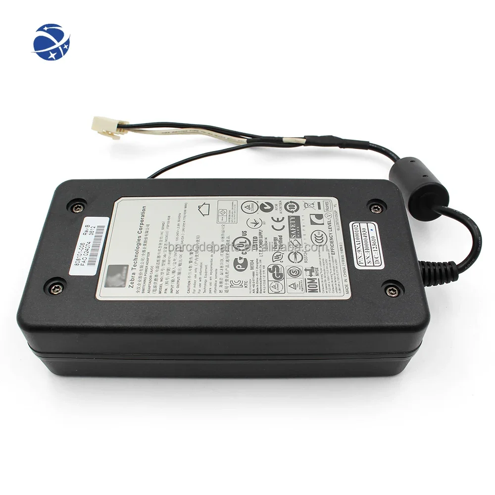 P1037974-065 Original AC Power Supply Adapter for Zebra ZT210 ZT220 ZT230 ZT200 Thermal Barcode Label Printer The Power Adapter