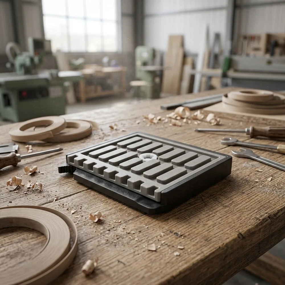 Conveyance Chain Pad Designed to Fit For Homag For Edge Banding Machines for Woodworking 80x62x18mm Rubber Nylon Durability