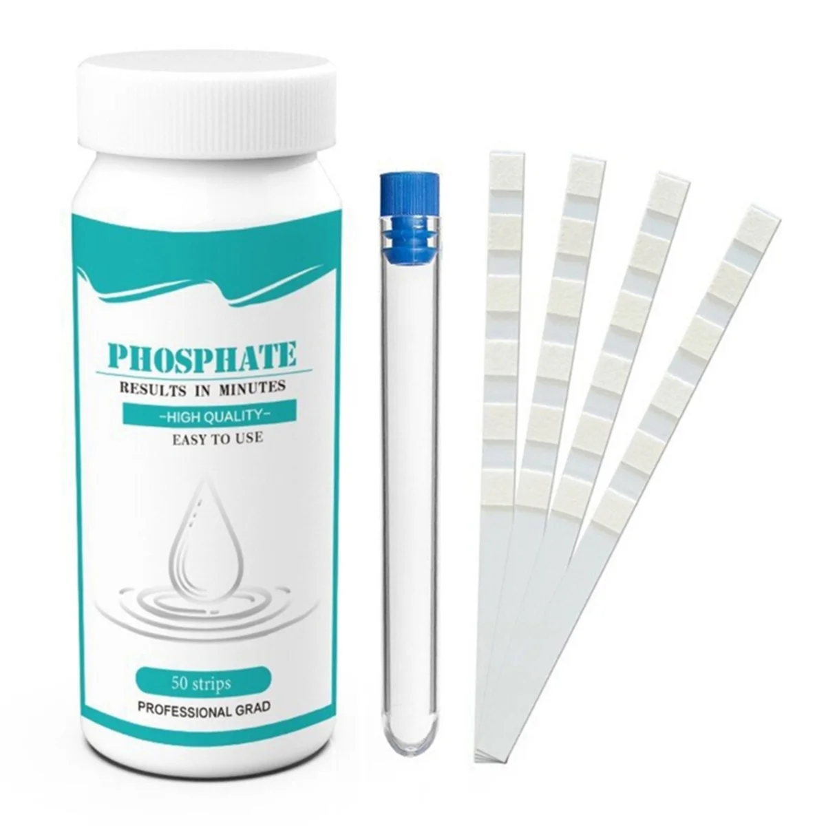 AA98 Swimming Pool Water Test Phosphate Detection Strips Fast &Precise Water Analysis,Aquarium Test Strips