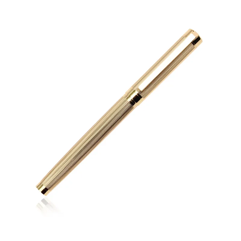 Luxury Gold Metal Fountain Pen Office School Stationary Nibs for Fountain Pens business hotel Gift