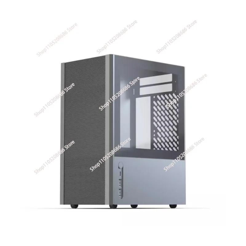 desktop in-line chassis aluminum alloy cnc tower air-cooled portable mesh