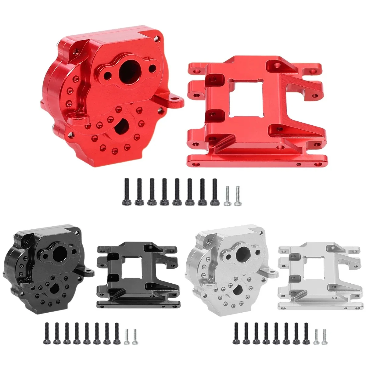 

Metal Gearbox Shell Gear Box Baseplate For 1/18 TRX4M RC Car OP Upgrade Parts