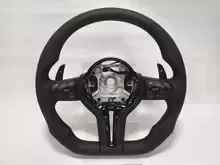 Sport Suède Lederen Stuurwiel Vervanging voor E90 E87 E70 E84 F20 F30 F81 F83 F45 F10 F07 F11 Serie, EU Snelle Levering