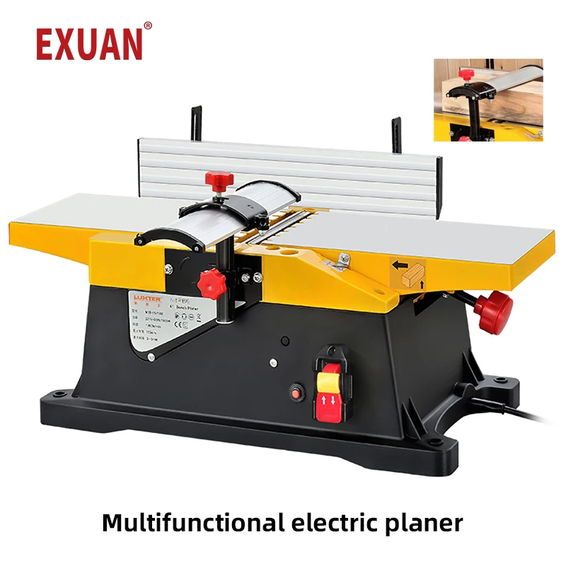 Woodworking multi-function electric planer desktop woodworking electric planer household electric tools small electric planer