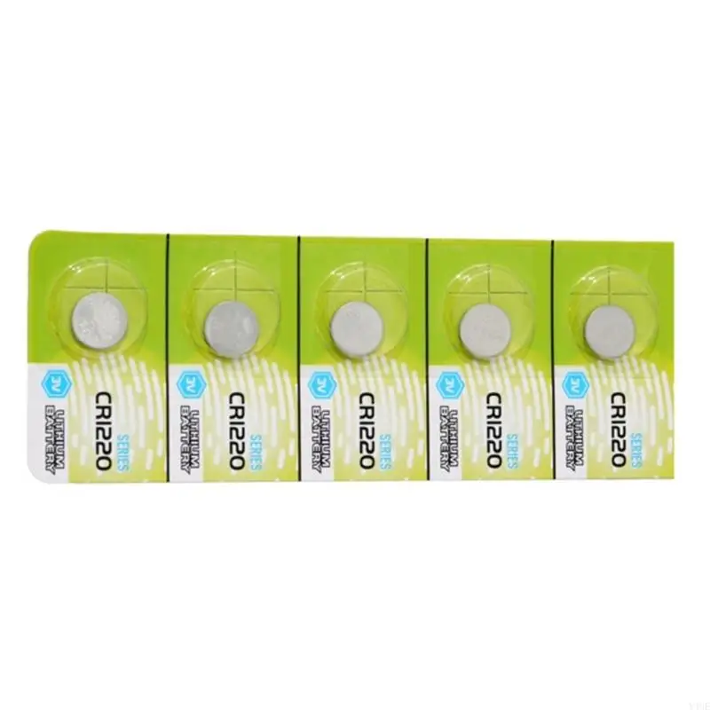 Y4UE CR1220 3V литиевые кнопки батарейки для автомобиля и аккумулятор Toy CR1220