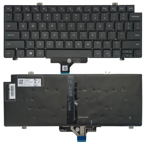 Imagen 2 del producto Nuevo teclado latino/estadounidense/español/Reino Unido para DELL Latitude 5420 5421 7420 7520 7521 2 en 1 (Año 2021) 0CW3R5 SN2006B SG-A2750-XUA