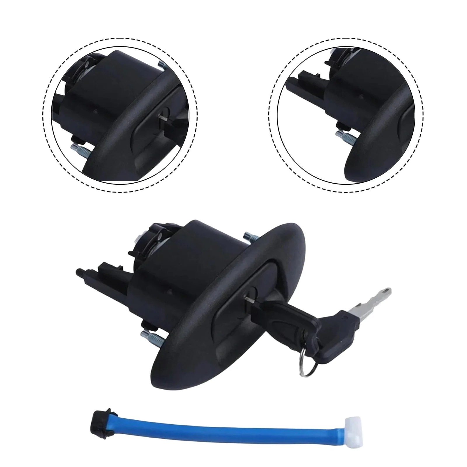 

For Tailgate Repair Door Lock Actuator Trunk Latch Release Tailgate Lock Actuator Trunk Lid Plastic Metal Construction