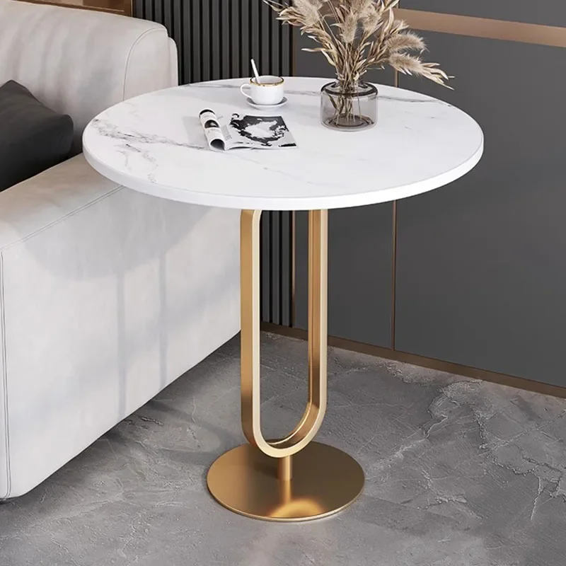 Salon Room Small Side Table Designer Metal Legs Hallway Modern Floor Minimalist Bedroom Tea Table Tray Books Italian Furniture