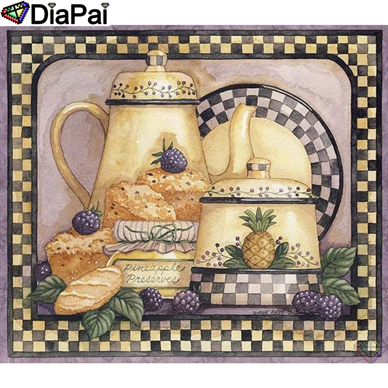 DIAPAI 5D DIY Diamond Embroidery Full Display 