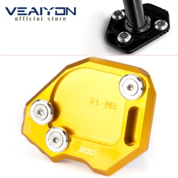 Main Side Stand Cover CNC Kickstand Support Pad Support For F800GS F800 GS F 800 GS 2008 2009 2010 2011 2012 2013 2014 2015