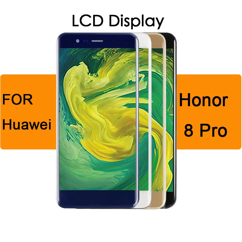 For Huawei Honor 8 Pro Lcd Display Touch Screen Assembly Replacement with Frame for Honor V9 LCD DUK-L09 DUK-AL20