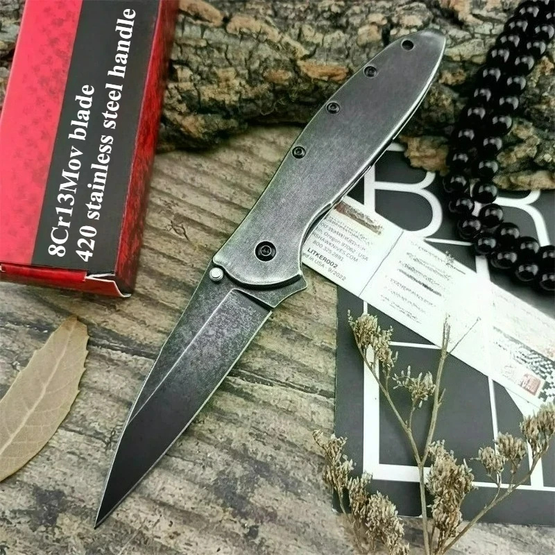 Новый карманный складной нож ks1660, лезвие 8Cr13Mov, ручка из алюминиевого сплава, несколько цветов, уличный быстросохнущий тактический ножigung