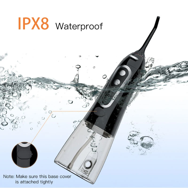 Xiaomi Youpin Oral Irrigator ทันตกรรมแบบพกพา Water Flosser Jet 5โหมด IPX8กันน้ำฟันทำความสะอาดช่องปาก Irrigator น้ำ