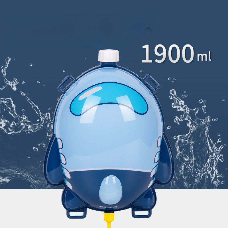 어린이를위한 만화 배낭 물총 수영장 해변 물총 장난감 대화 형 부모-자식 물 놀이 장난감 여름 야외