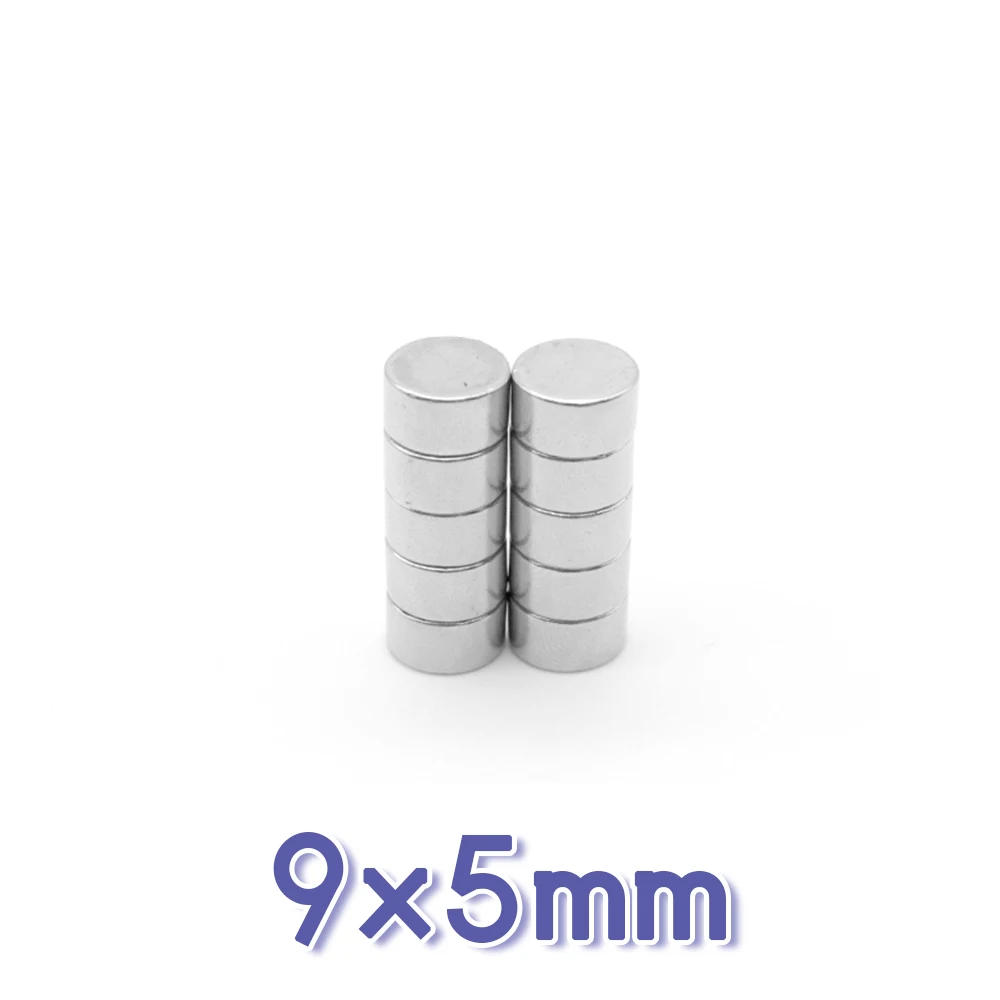 9x5 mm Round powerful magnets Disc N35 9x5 mm neodymium magnet 9mm x 5mm Permanent NdFeB magnet strong 9x5mm