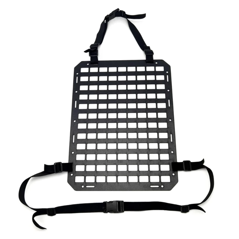 

Tactically Car Seat Back Organizers Rigid Molles Panel For Vehicles Truck Mount Rack Panel Tactically Gear Plate Durable