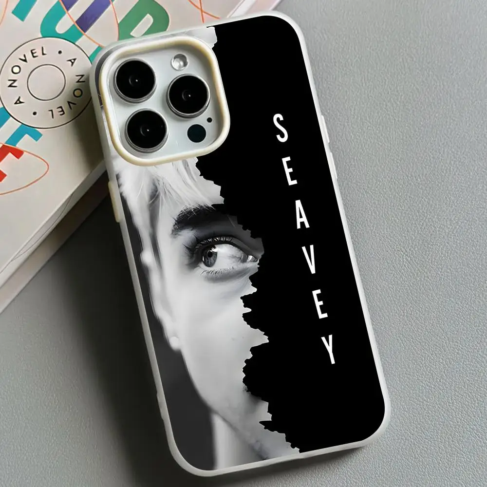 

Daniel Seavey Jelly Double layer White Mobile Phone Case for iPhone 17 16 15 14 13 12 11 Air Pro Max Plus Protective