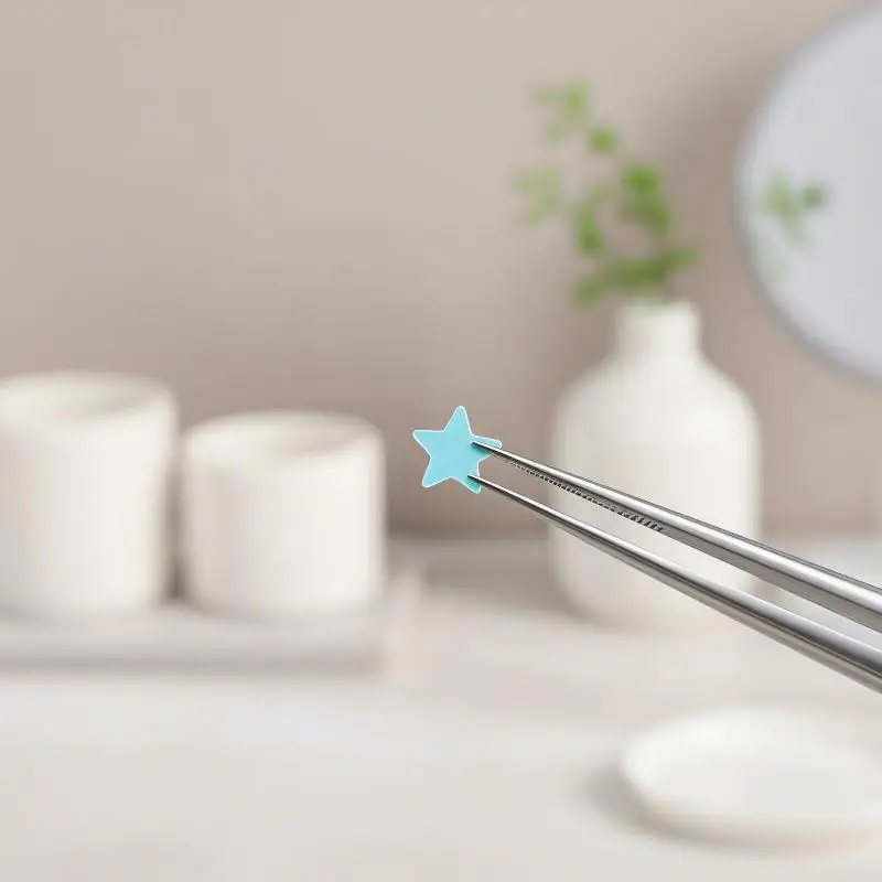 Macaron Nail Art Glitter Sequins Cute Star Heart Shapes Nail Decoration For Home DIY Nail Salon Use