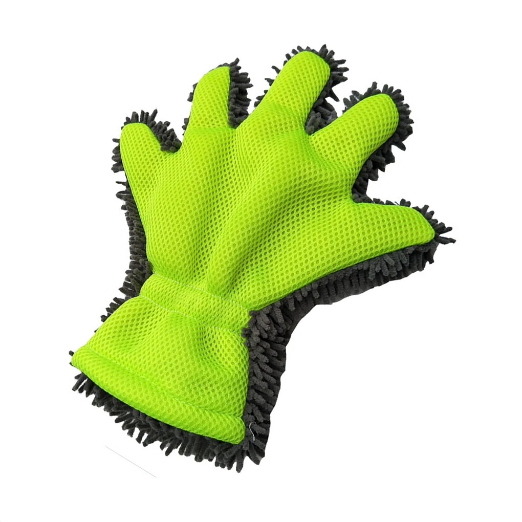 

Car Wash Mitts Microfiber Glove Towels Universal Chenille Detailing Ultra-Luxury Home Use Multifunctional Brush